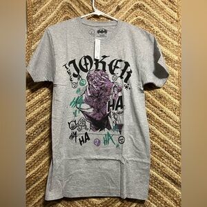 Batman The Joker, DC Comic, Men's Graphic Short Sleeve T-Shirt, Size S, NWT